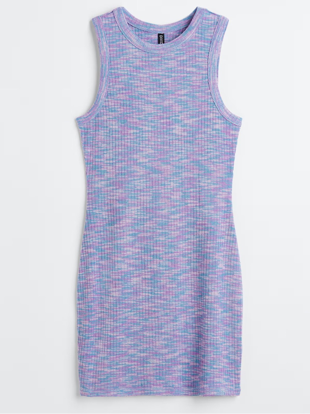 H&M DIVIDED ribbed bodycon dress
